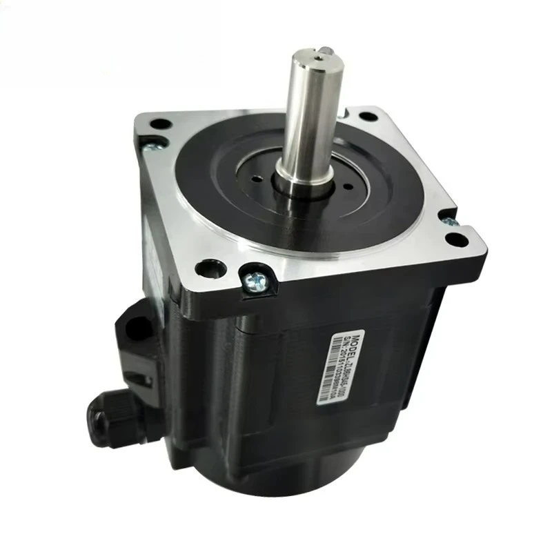 86mm Nema34 2 Phase 1.8 Degree 4.5N.m Hybrid Brushless Dc 24V 6A 4-wire Closed Loop Stepper Motor for Industrial Automation