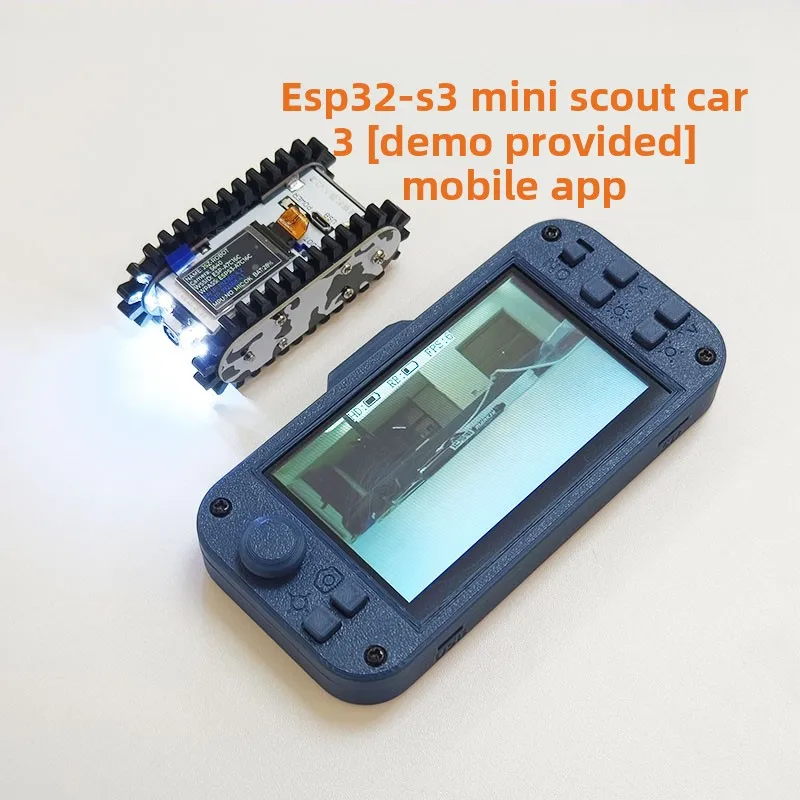ESP32-S3 WiFi FPV Robot Car – Smart Video Transmission RC Car for DIY Learning & Inspection