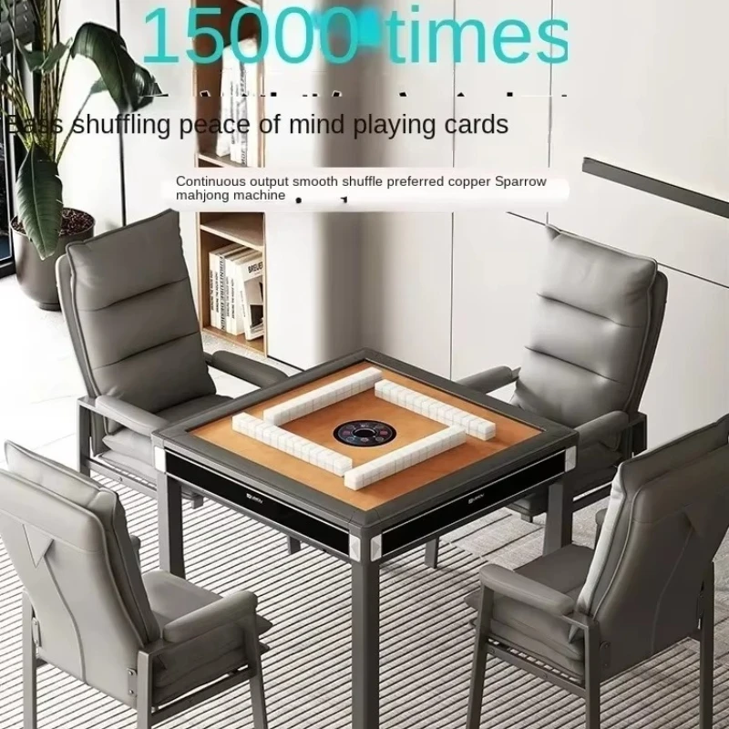 Intelligent Voice Mahjong Machine Automatic Dining Table Dual-Use Mahjong Table Household Integrated Electric