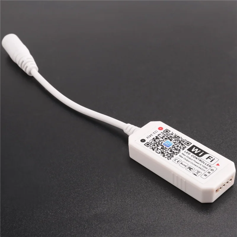 

DIGIT-6X RGB светодиодная лента с голосовым управлением работает с Alexa и Google Home, интеллектуальный контроллер WIFI с бесплатным приложением через IOS Android