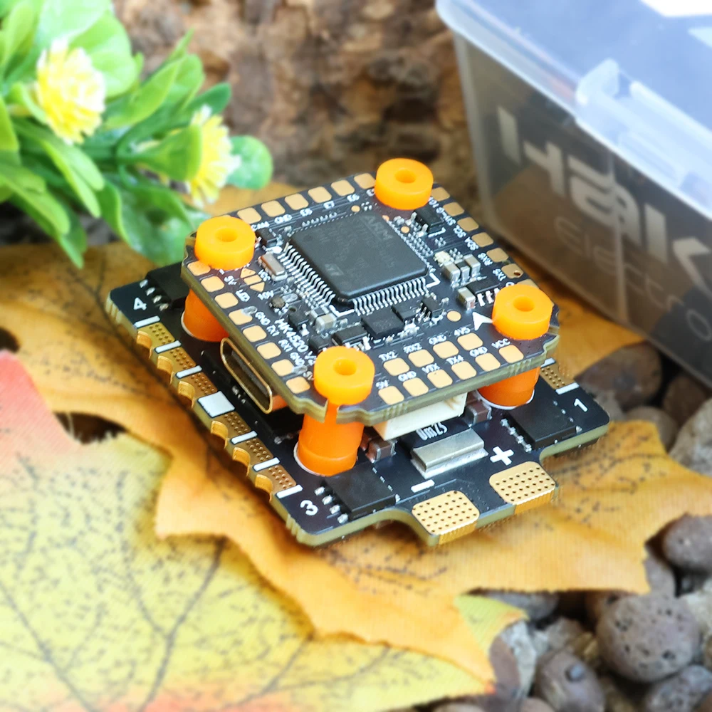 Mini F4 V2 65A Fly Tower Controlador de vuelo FC y ESC Pila 4 en 1 para FPV RC