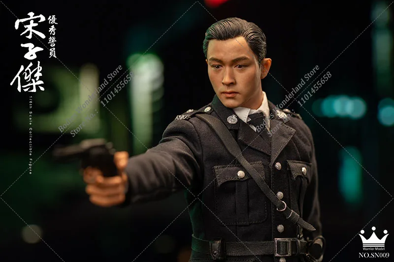 Warrior Model SN009 1/6 Scale 1980s Royal Hong Kong Police Officers Song Zijie Leslie Cheung 12Inch Male Solider Action Figure