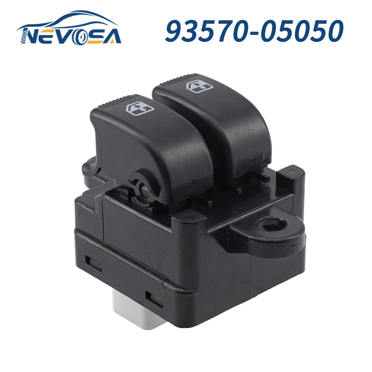 NEVOSA 93570-05050 interruptor de Control de ventana eléctrica de coche botón maestro para Hyundai Atos Amica Mix Hatchback 1998-2016 9357005050 Coche