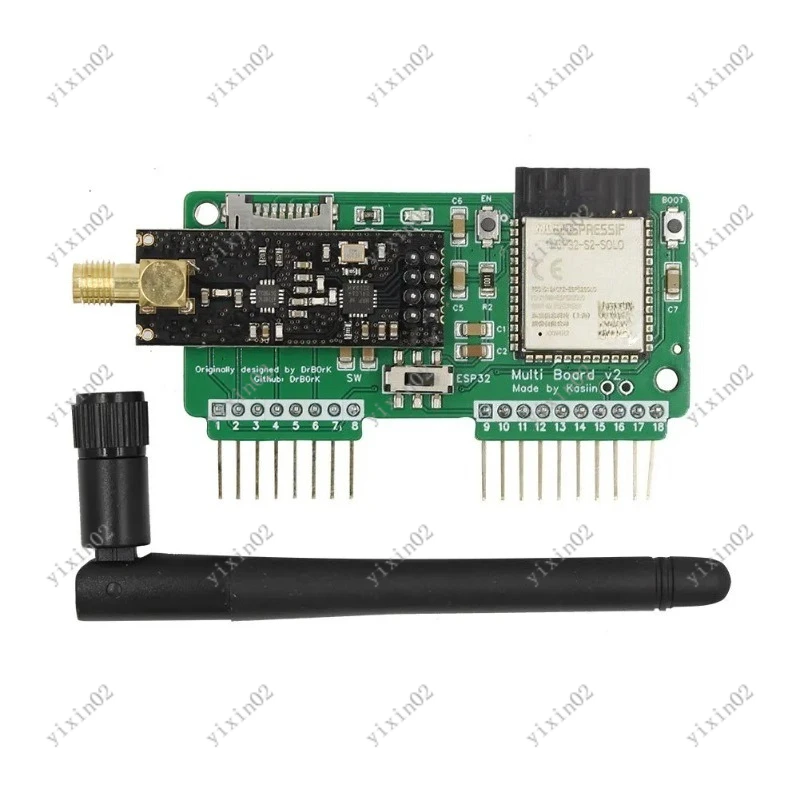 Flipper Zero WiFi Multiboard DIY Development Board Dual Chip NRF24 ESP32 for Electronics Projects