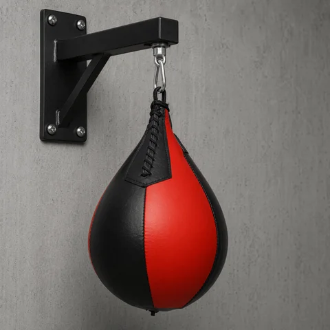 4pcs Portable PVC Speed Bag Lightweight Inflatable Boxing Training Ball Pear Shaped Stitched Punching Ball Reflex Practice