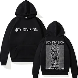 JOY Division - Hip Hop Style Hoodie Men Women Large Size Sweatshirt Black Street Wear Couples Fashion Casual Sweatshirt