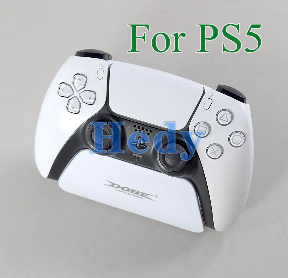 18PCS Portable ABS Display Stand Controller Bracket Holder for PS5 Gamepad Controller Game Accessories In White Colors