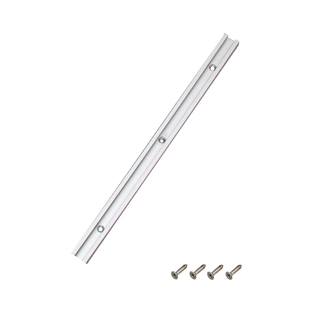 30/40/50/60cm 3/4x1/2 T Track Ratchet Track Clamp Holder Woodworking Chute Rail Fixture Slot Slide Limit For Table Saw Tools
