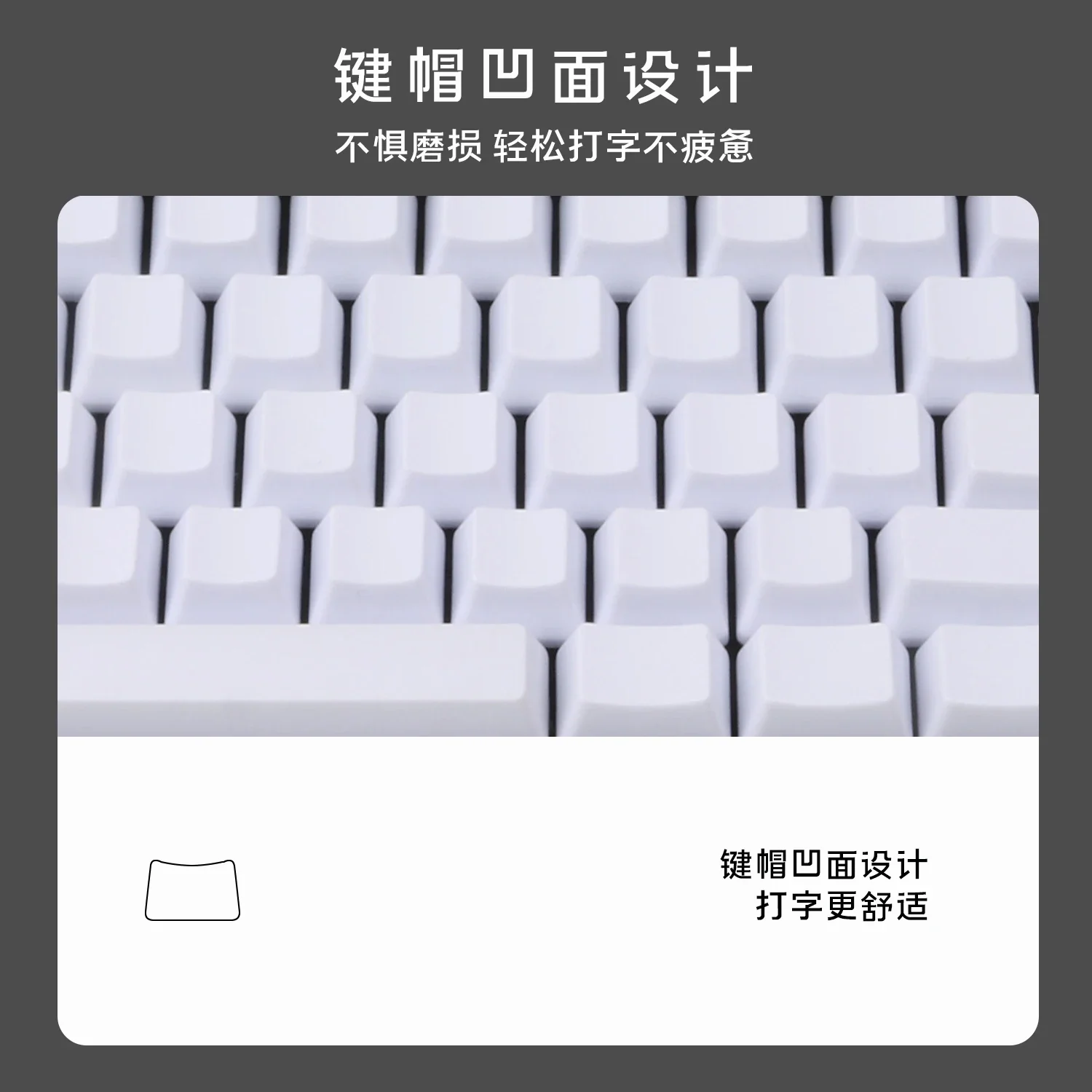 

Белый PBT Keycap OEM Blank 1.75u R1 правый переключатель 2u
