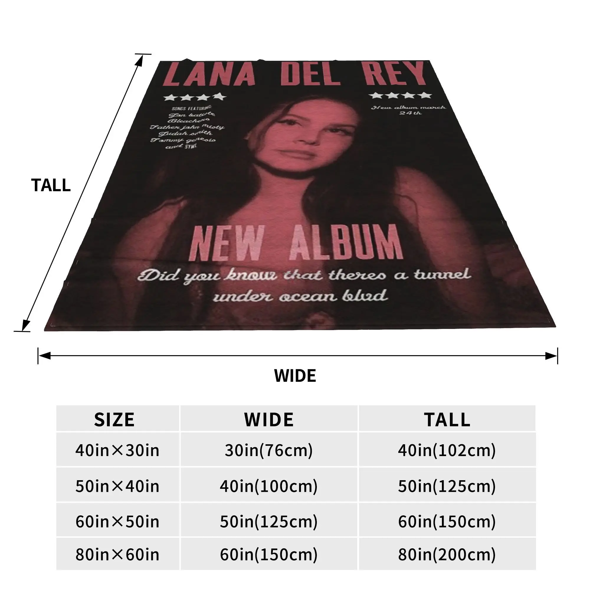 Lana Del Rey God Jesus  Blanket Super Soft Fleece Sofa Throw Blanket for Home Bedroom Office Throws Bedspread Quilt