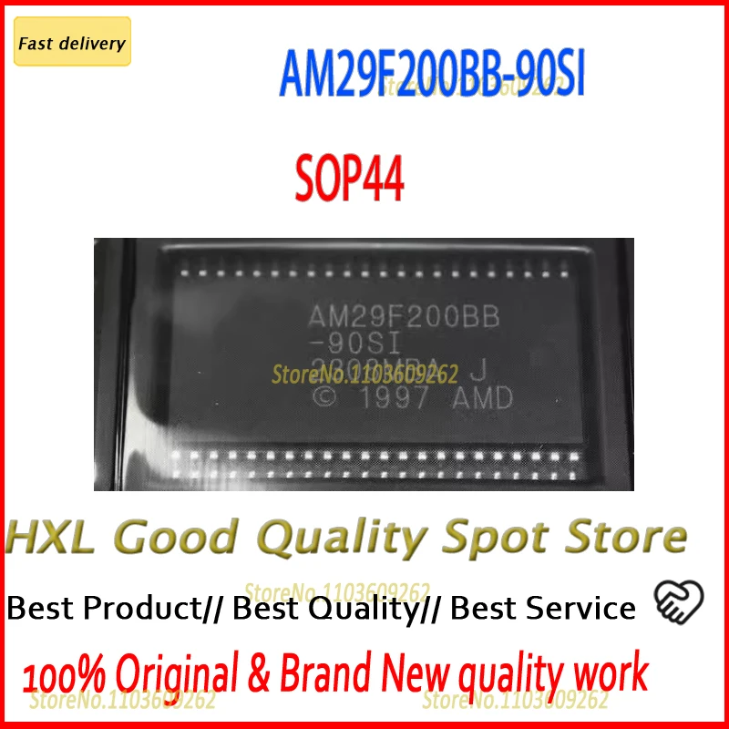 Original Genuine 5PCS /lot  AM29F200BB-70SE SOP-44 AM29F200BB AM29F200 29F200 SOP44 SOP