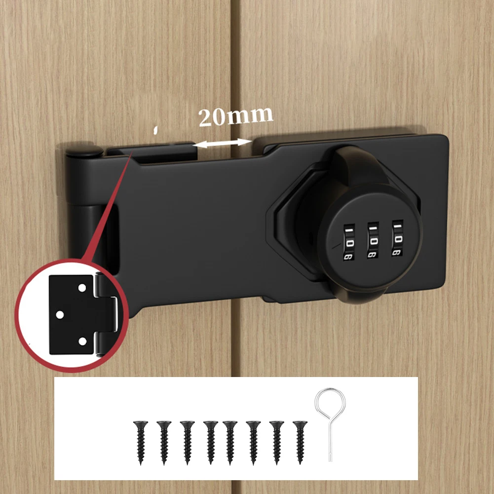 도어 캐비닛 및 창문에 적합한 걸쇠 조합 잠금 장치 홈 개선용 하드웨어 부품