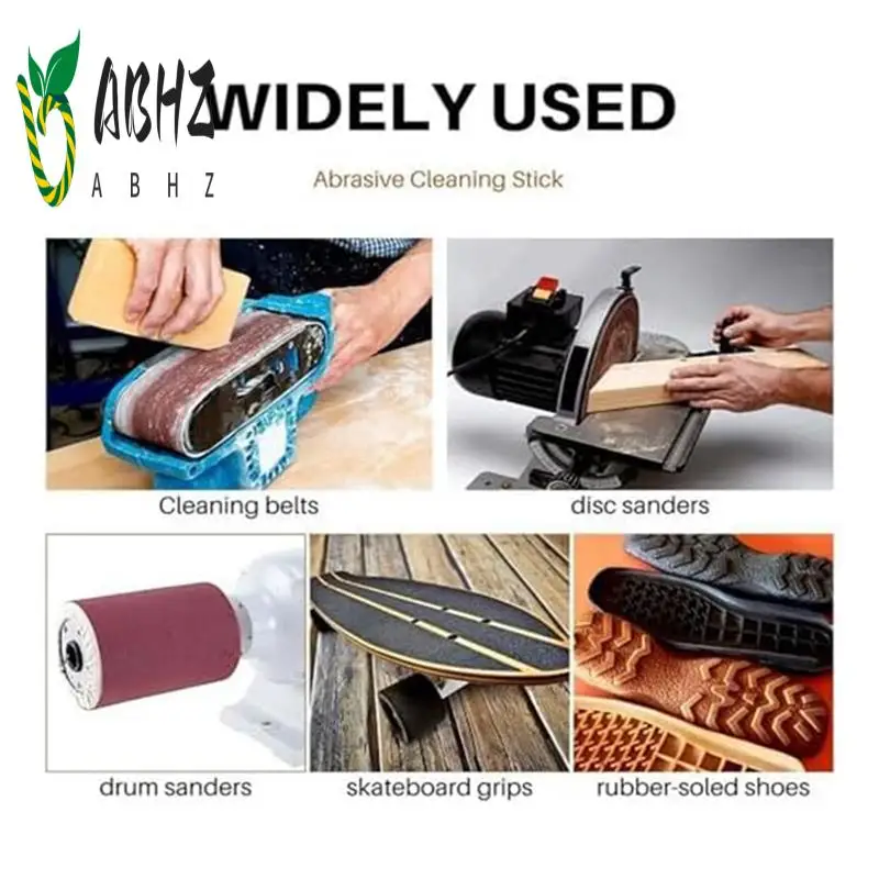

ABHZ-8In длинный ластик из натурального каучука для шлифовальных дисков, полосок наждачной бумаги, очистителей ленты для скейтборда и деревообработки
