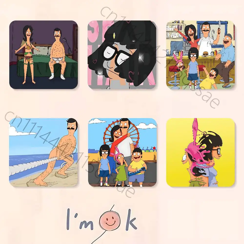 Anime B-Bobs B-Burgers Refrigerator Magnets Cartoon Magnetic Personality Decorations Creative Gifts