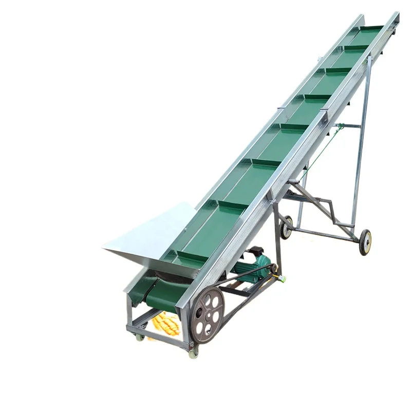 Corn and wheat conveyor conveyor, household feeding hoist, lemon grain loading conveyor belt