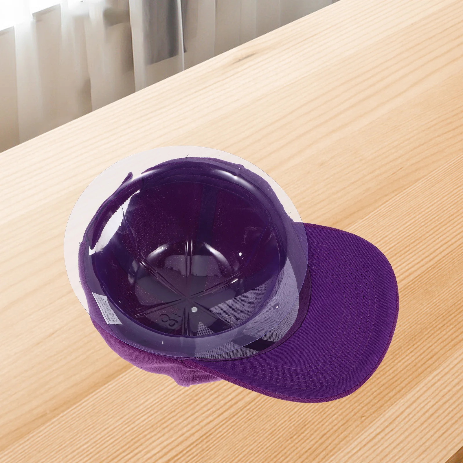 

10Pcs Dome Hat Transparent Protective Liner Insert 48cm Cap Display Holder Organizer Hat Shaper Rack for Retail Store