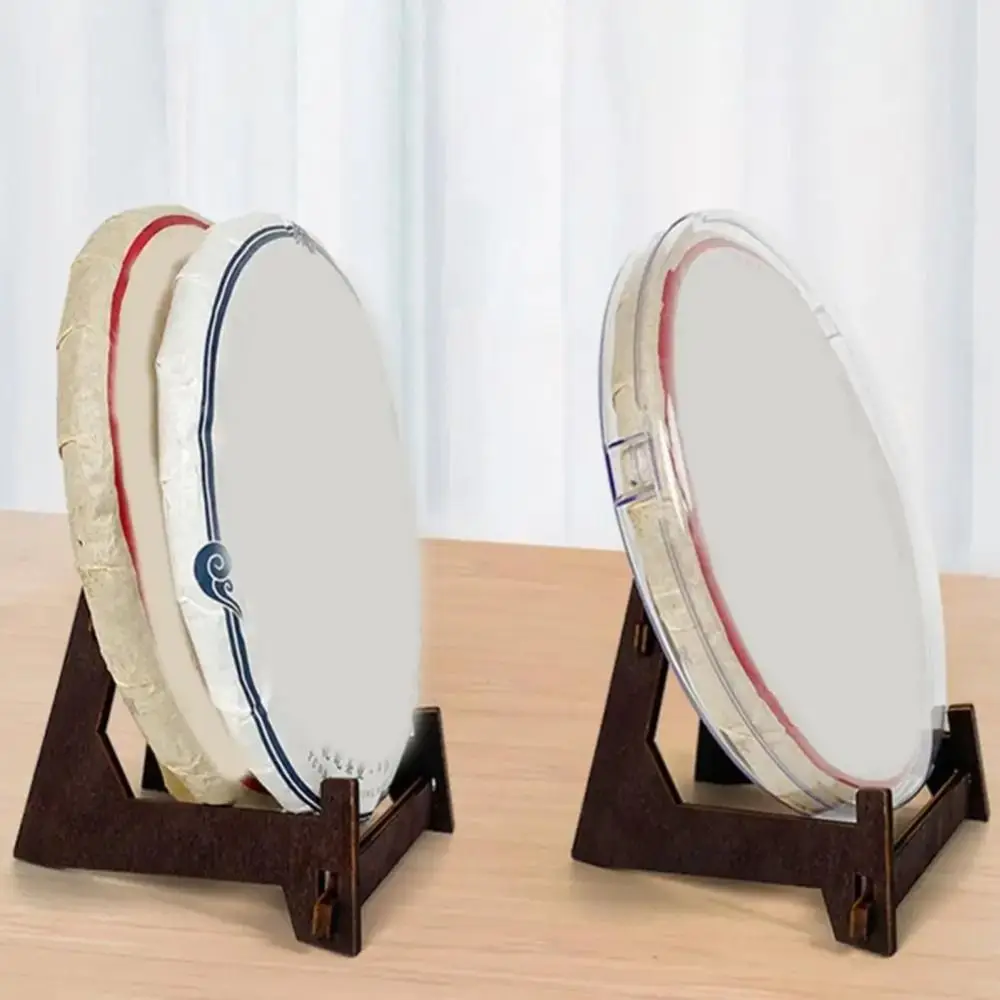 4.5/6/8inch Art Display Stand Wooden Anti-Slip Picture Frame Stand Vintage Multi-purpose Book Display Stand Display Decorative
