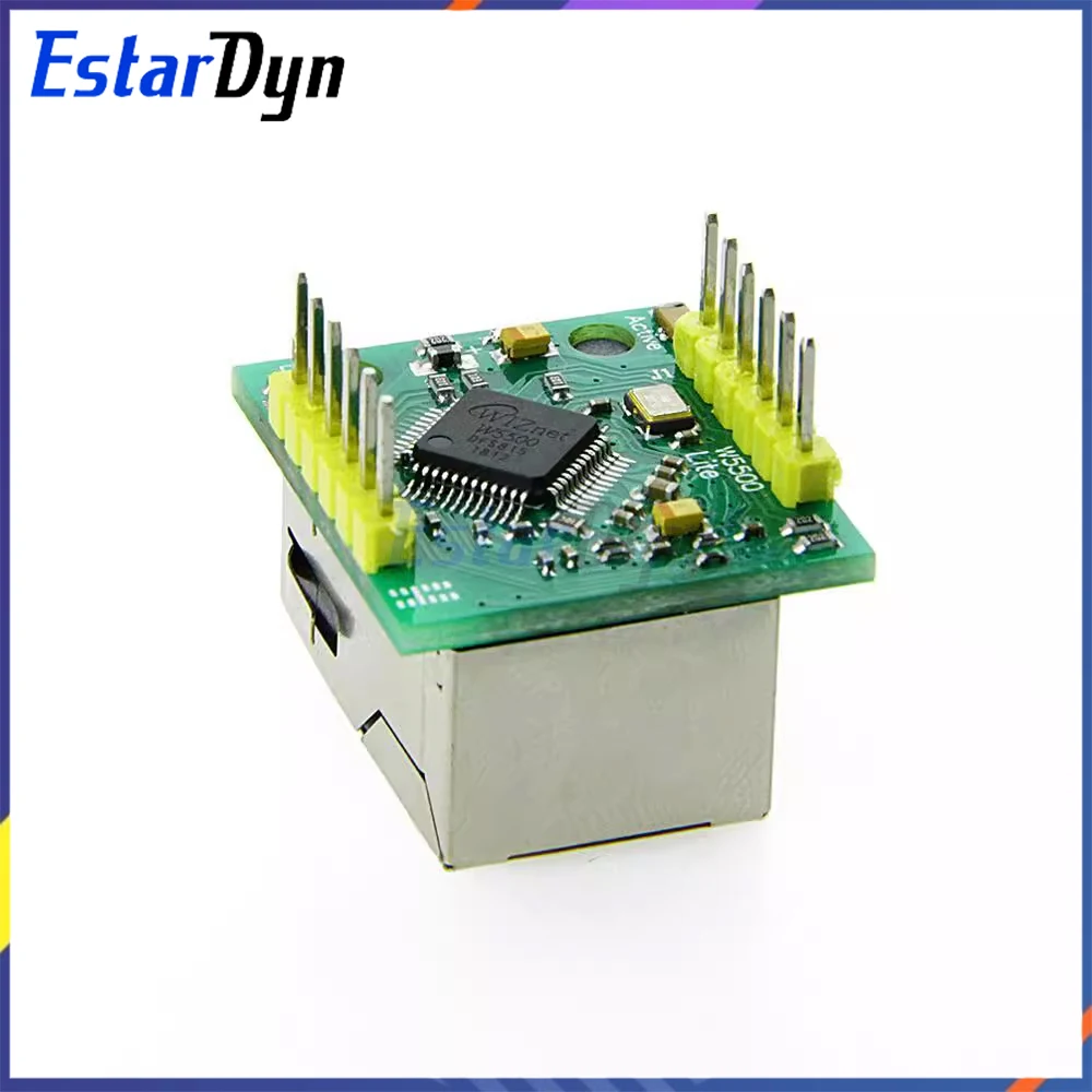 W5500 Ethernet-модуль SPI-LAN TCP/IP Сетевой модуль 8 розеток для STM32 Arduino DIY 3,3 В