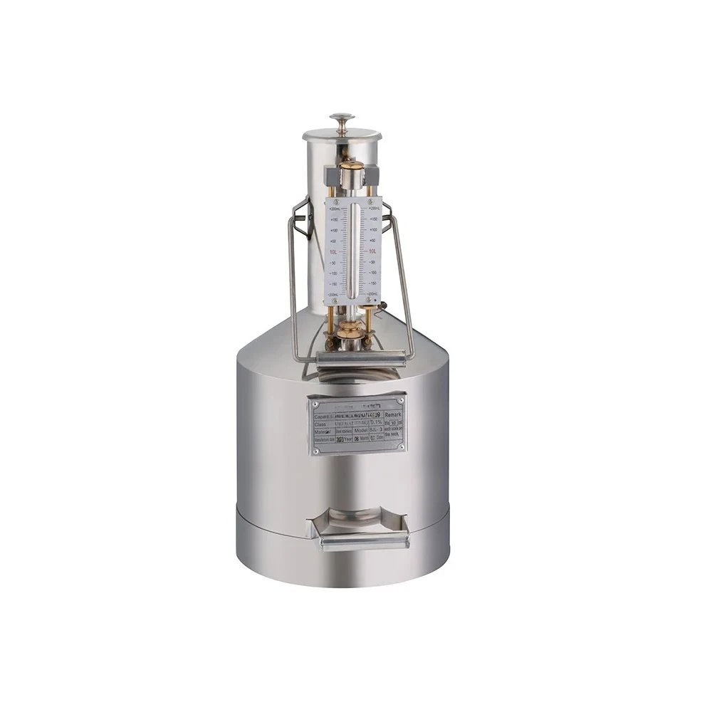 High Accuracy 5L Stainless Steel Fuel Calibration Proving Tank with Anti-Corrosion Design