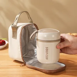 Borsa termica per isolamento termico Borsa termica per pranzo Colazione Lavoro Picnic Cibo Una piccola borsa tote isolata portatile ispessita di design