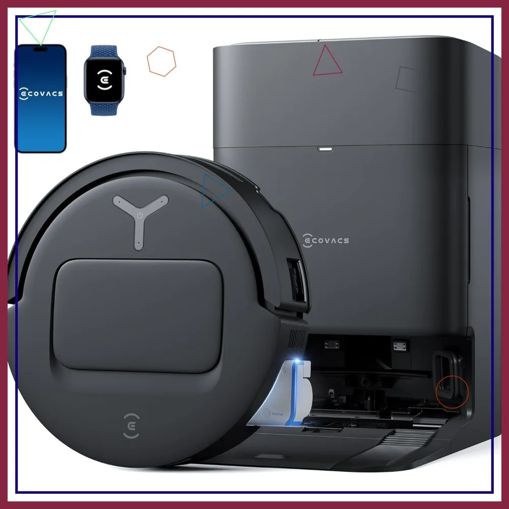 

T80 Omni Robot Vacuum and Mop, 18,000Pa Suction, AI Navigation, All-in-One Station