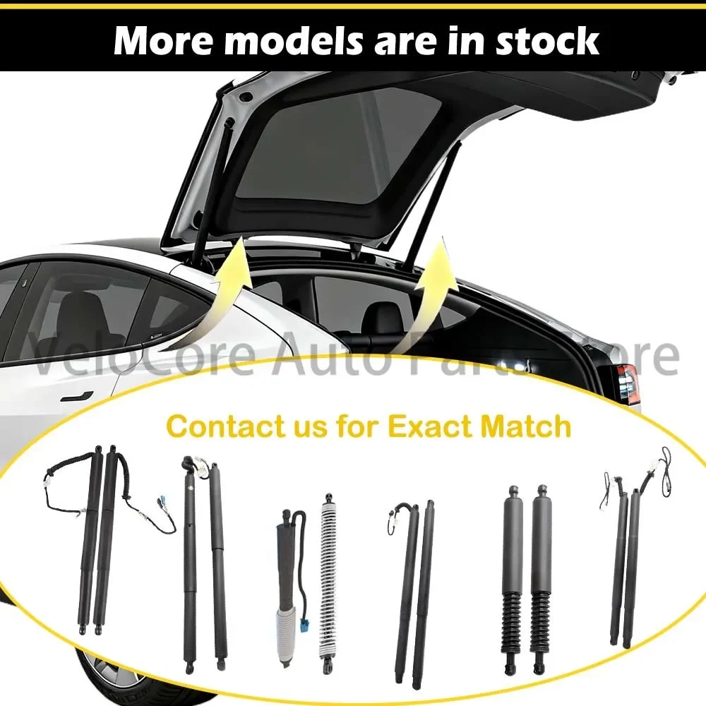 Upgraded Electric Tailgate Struts for Tesla MODEL S - 600661100B 600661000B, Quiet & Rust-Resistant