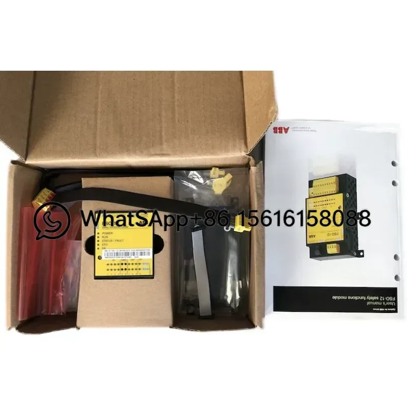 New Original ABB Extended Safety Function Module FSO-12 Kit 3AXD50000016771 Industrial Automation Control Part Replacement
