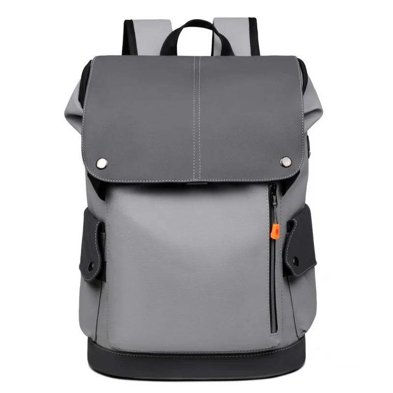 Mechanical Style Business Backpack Trendy Business Short-Distance Commuter Men's Backpack Large Capacity Travel Computer Bag Bac