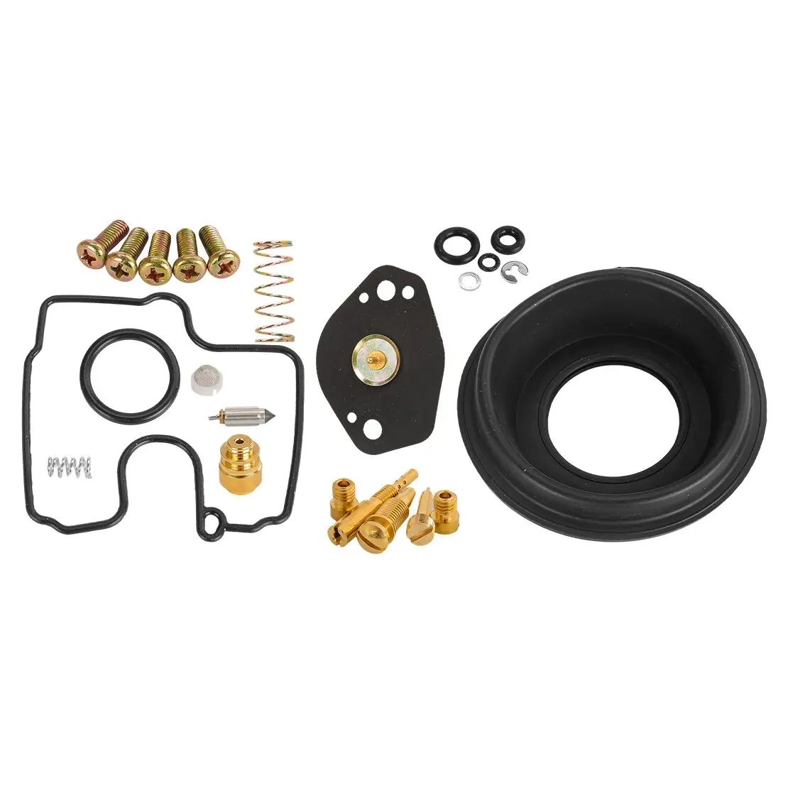 1 مجموعة المكربن Carb إصلاح إعادة بناء فراغ غشاء الحجاب الحاجز عدة صالح لسوزوكي SV650 SV650S 1999 2000 2001 2002 #3