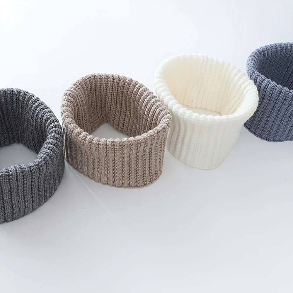 غطاء رقبة كشمير للخريف والشتاء، وشاح سميك ودافئ لحماية الرقبة، مناسب للرياضة والارتداء في الهواء الطلق