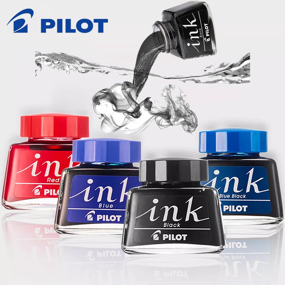 Japon PIuno Stylo Plume Encre INK-30dye Bouteille D'encre Noir, Rouge, Bleu, Bleu Foncé 30ml Fournitures De Bureau Staacquering Dip Pen Encre