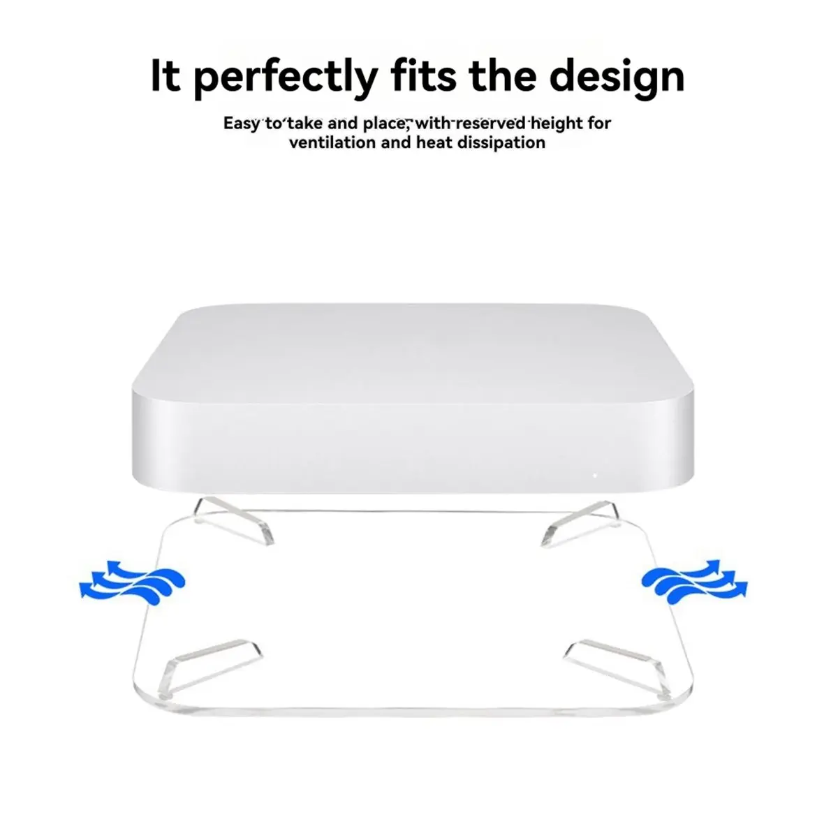 2026 New Acrylic Bracket Transparent Desktop Stand Anti-Slip Holder for Mini 2010-2020 M1/M2/ Mini M2 Pro