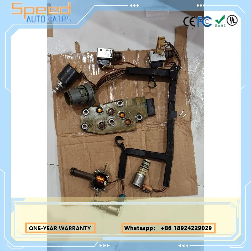 4L60E Tested Transmission Control Valve Solenoids +Wire for 93-05 EPC for GM Chevrolet GMC Saab 93-95