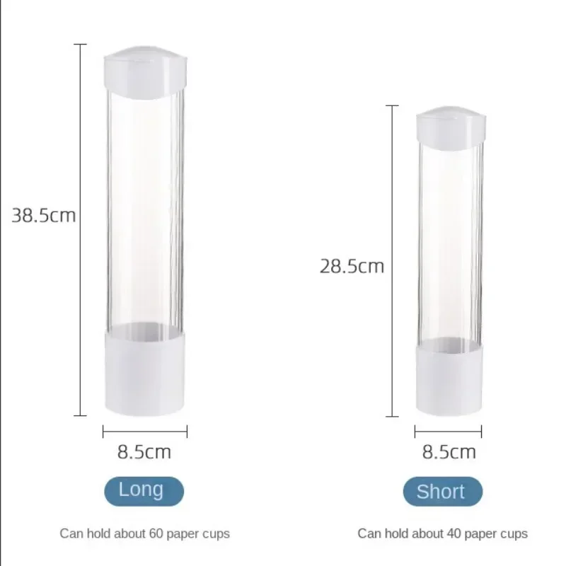 Plastic Wegwerp Papieren Bekers Dispenser Wandmontage Water Dispenser Bekerhouder Beker Container Papieren Beker Frame Thuis Organisator