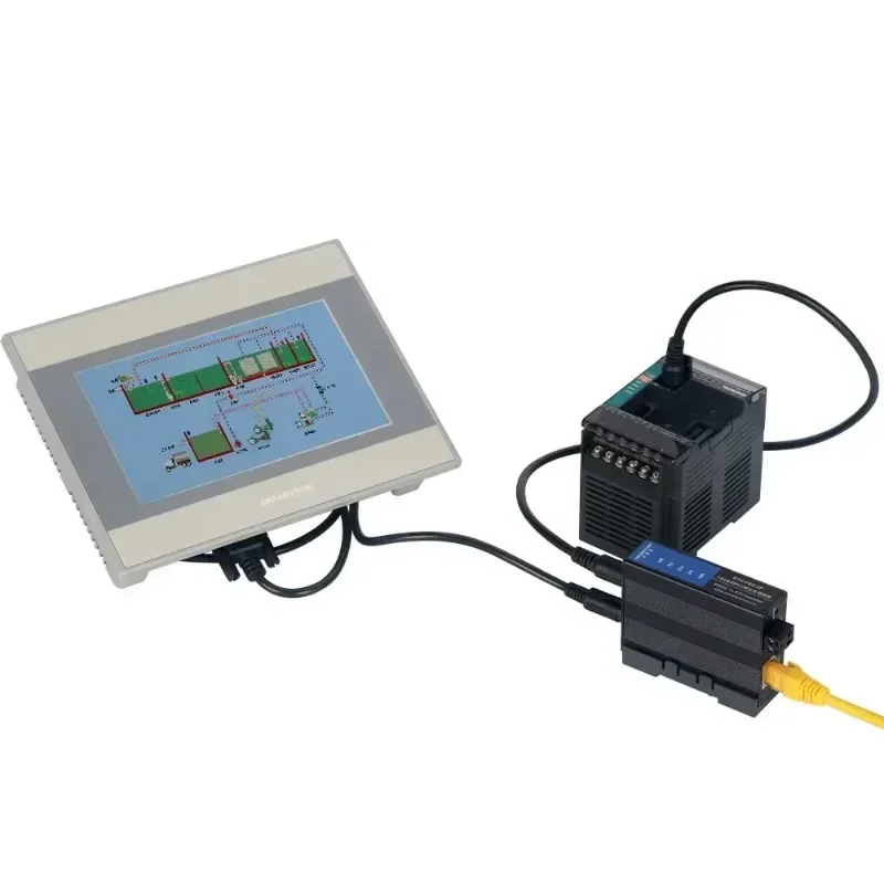 Image 6: Module Ethernet ETH-FBS-2P adapté aux séries Fatek FBs FBe PLC FUJI WSZ RS232 TCP Modbus Convertisseur de communication