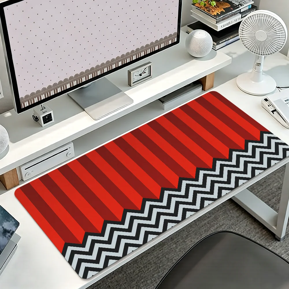 TV T-Twin Peaks Mouse Pad Non-slip Thickened MousePad Student Gaming Cushion Large Writing Lockedge Office
