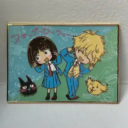 Mitsumi x Shima Skip and Loafer anime enamel pin