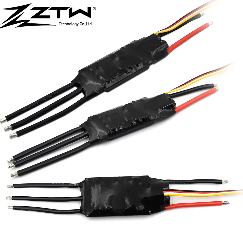 ZTW Beatles G2 20A 30A 40A 50A 60A 80A 100A 2-4S/ 2-6S 32-bit Brushless Speed Controller With 5.5V/4A 5.6V/8A SBEC For Airplane