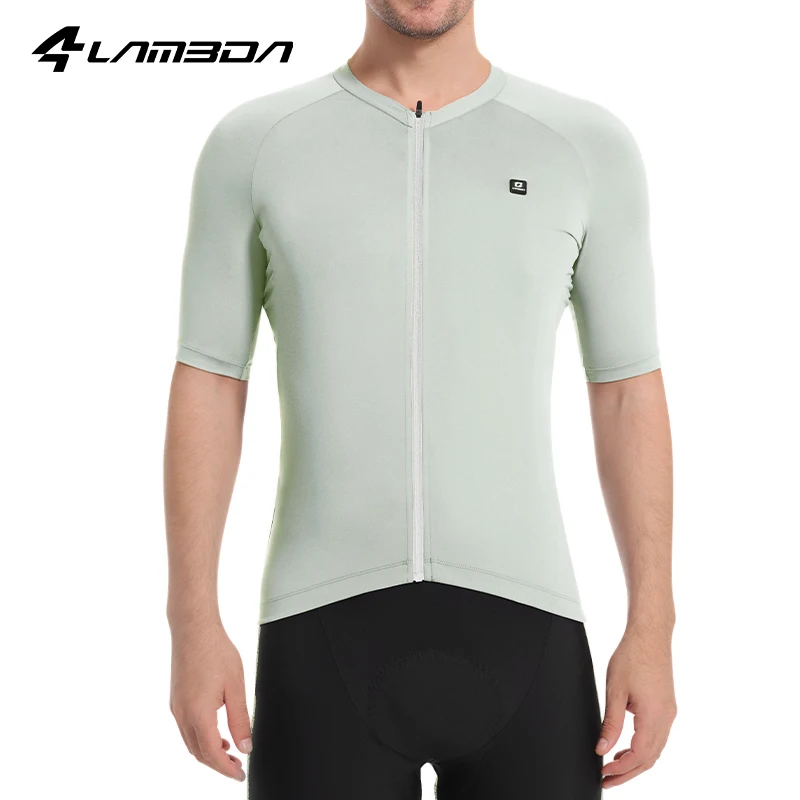

LAMEDA Cycling Short Sleeve Jersey with Pockets Sweat Absorption MTB Jersey Road Bike Tops Outdoor Biker Summer Bicycle Clothes