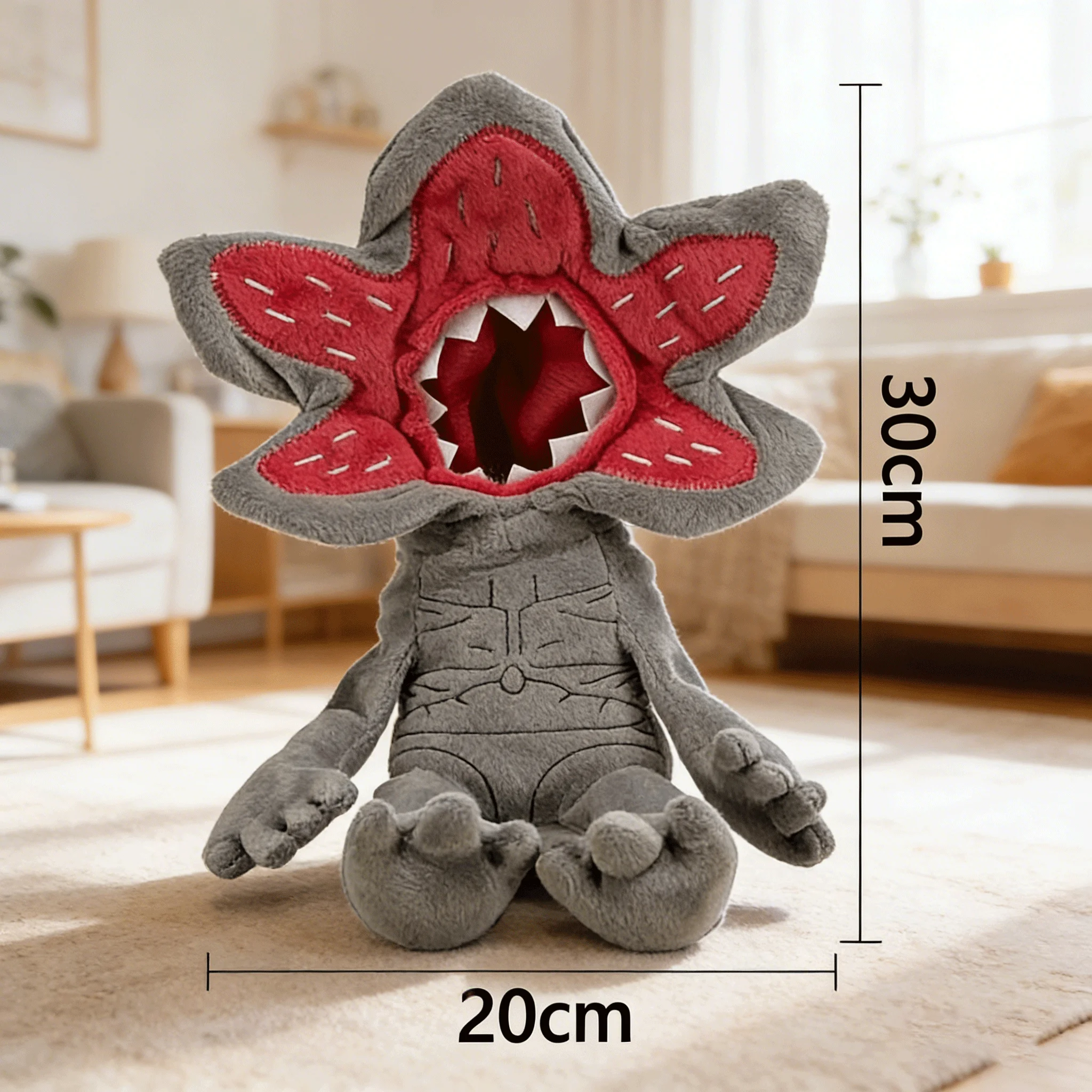 30cm brinquedo de pelúcia onze demogorgon bonecas de pelúcia ao redor brinquedos de pelúcia bonito anime jogo quente bonecas brinquedo macio para crianças presente aniversário