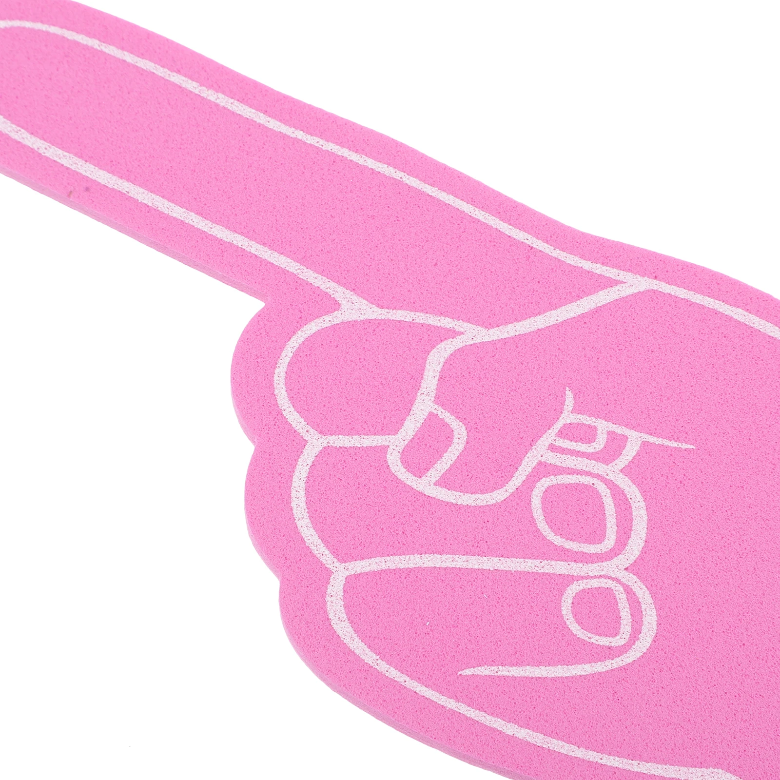 12Pcs Foam Finger Cheer Props for Sports Events Party Favor Portable Cheerleading Accessories Football Rally Group Spirit