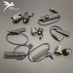 M300 M600 Flashlight Tail Cap Switch Airsoft Surefir M300C Tactical End Cap Dual Function Pressure Switch