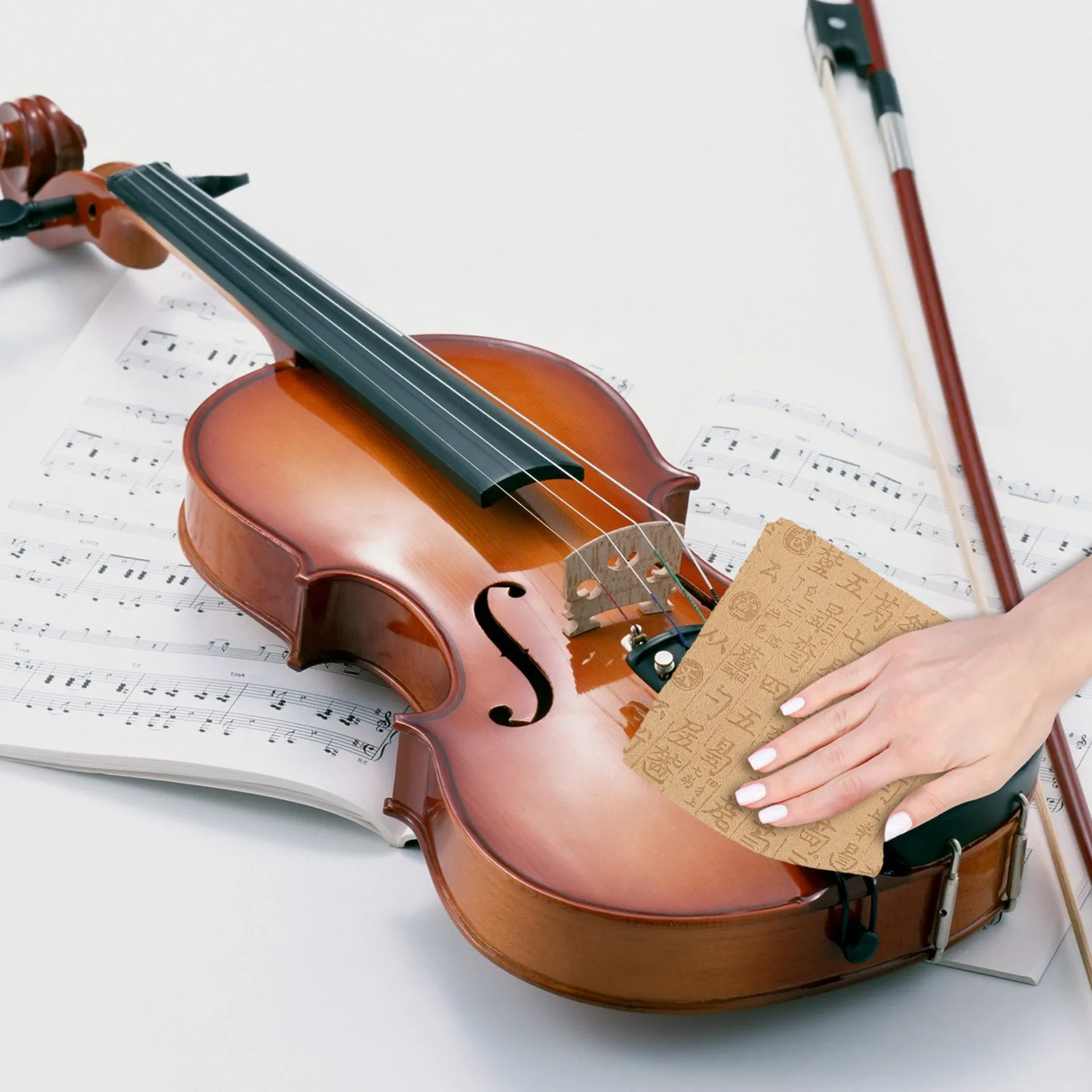 

Ткань Guqin из микрофибры, замшевая ткань, протирка, полировка, поставка пыли, легкая портативная замшевая ткань R om, цветная ткань для чистки