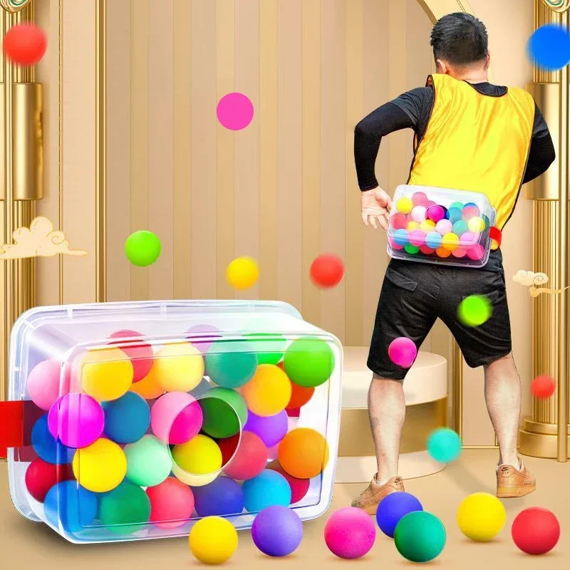 Shaking Swing Balls Game Dance Box for Children Adult Outdoor Indoor Funny Interaction Sport Party Sensory Activities Funny Toy