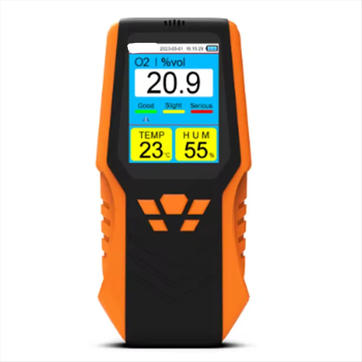 M05K Handheld Oxygen Air Quality Monitor High Temperature Humidity O3 Sensor Gas Detector Indoor O3 Quality Monitor