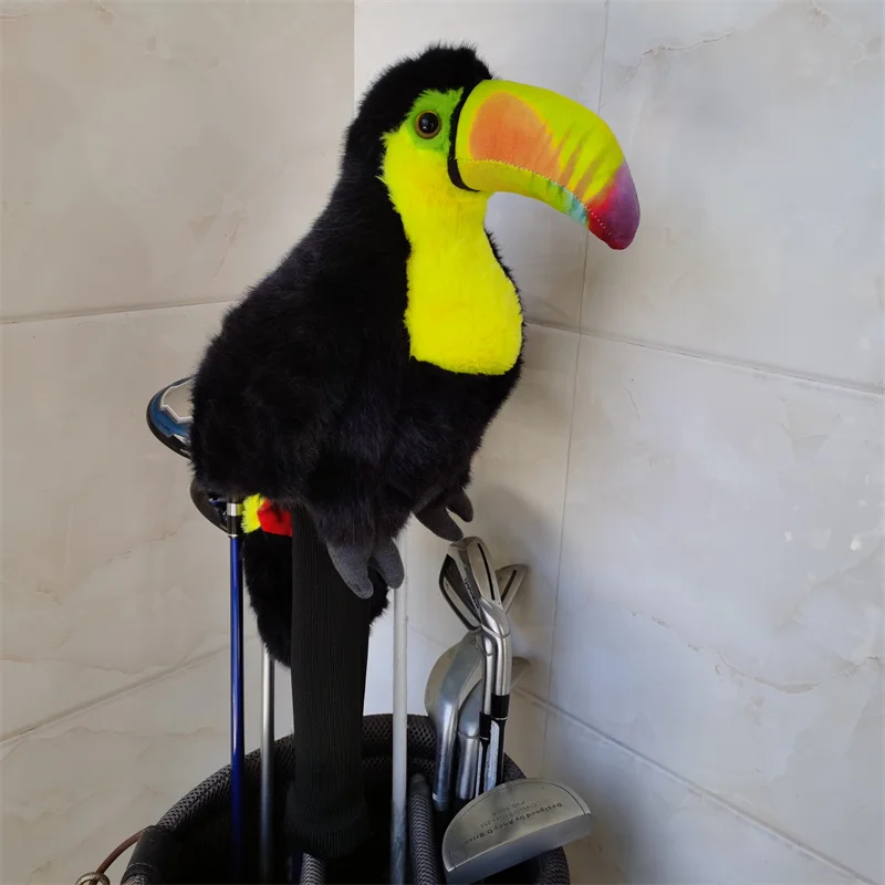 

Toucan golf driver headcover 460cc, деревянная накладка на голову, цвета, Прямая поставка