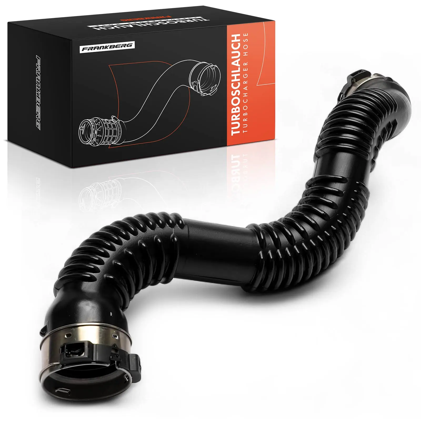 Frankberg 1x Charge Air-slang Turboslang Inlaatslang voor Mercedes-Benz A-Klasse W176 B W242 W246 GLA 2465200001