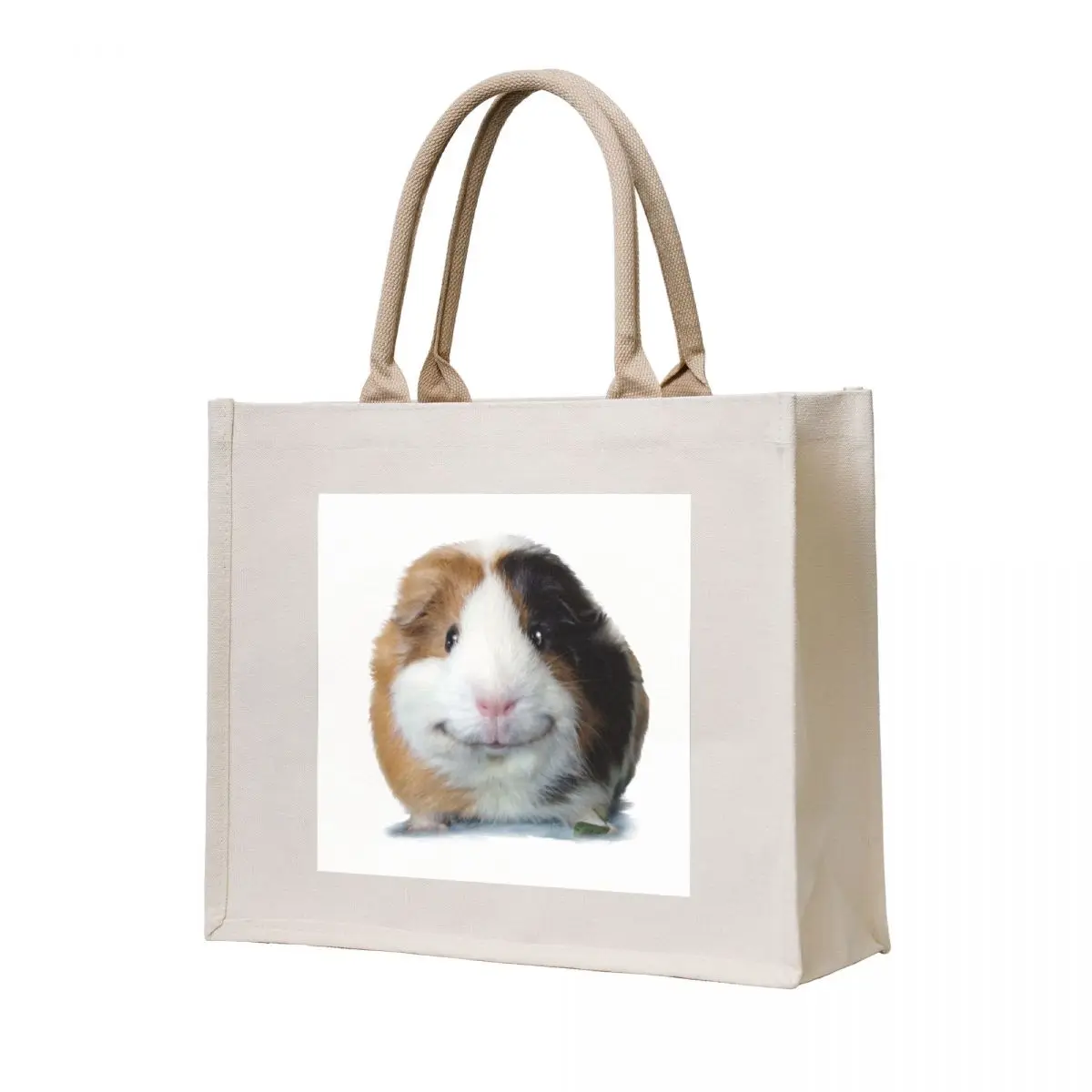 

Keep Smiling with Angeelo the Guinea Pig! Tote Bag shoping bag foldable reusable bag Lady