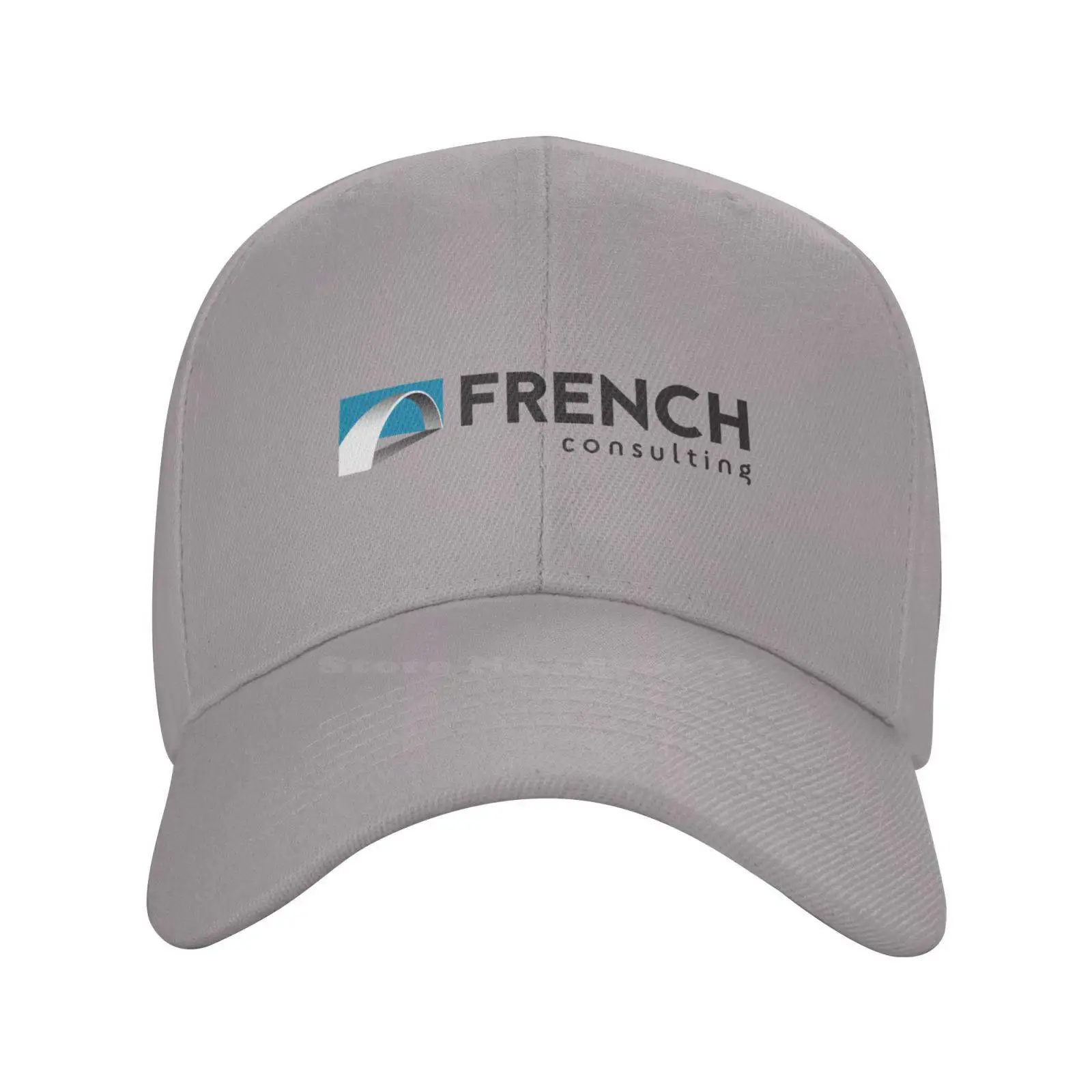 French Consulting Company Logo Quality Denim cap Knitted hat Baseball cap