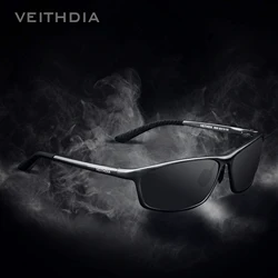 VEITHDIA Sunglasses Aluminum Men Polarized UV400 Lens Sport Outdoor Driving Eyewear Accessories Cycling Glasses For Male 6520